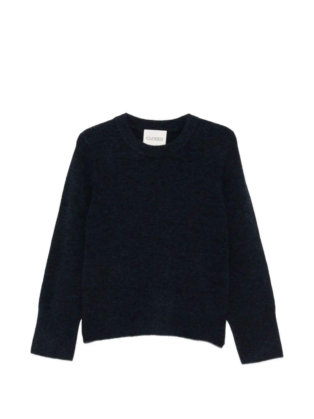 Closed crew-neck knitted sweater - Bleu Closed crew-neck knitted sweater - Bleu