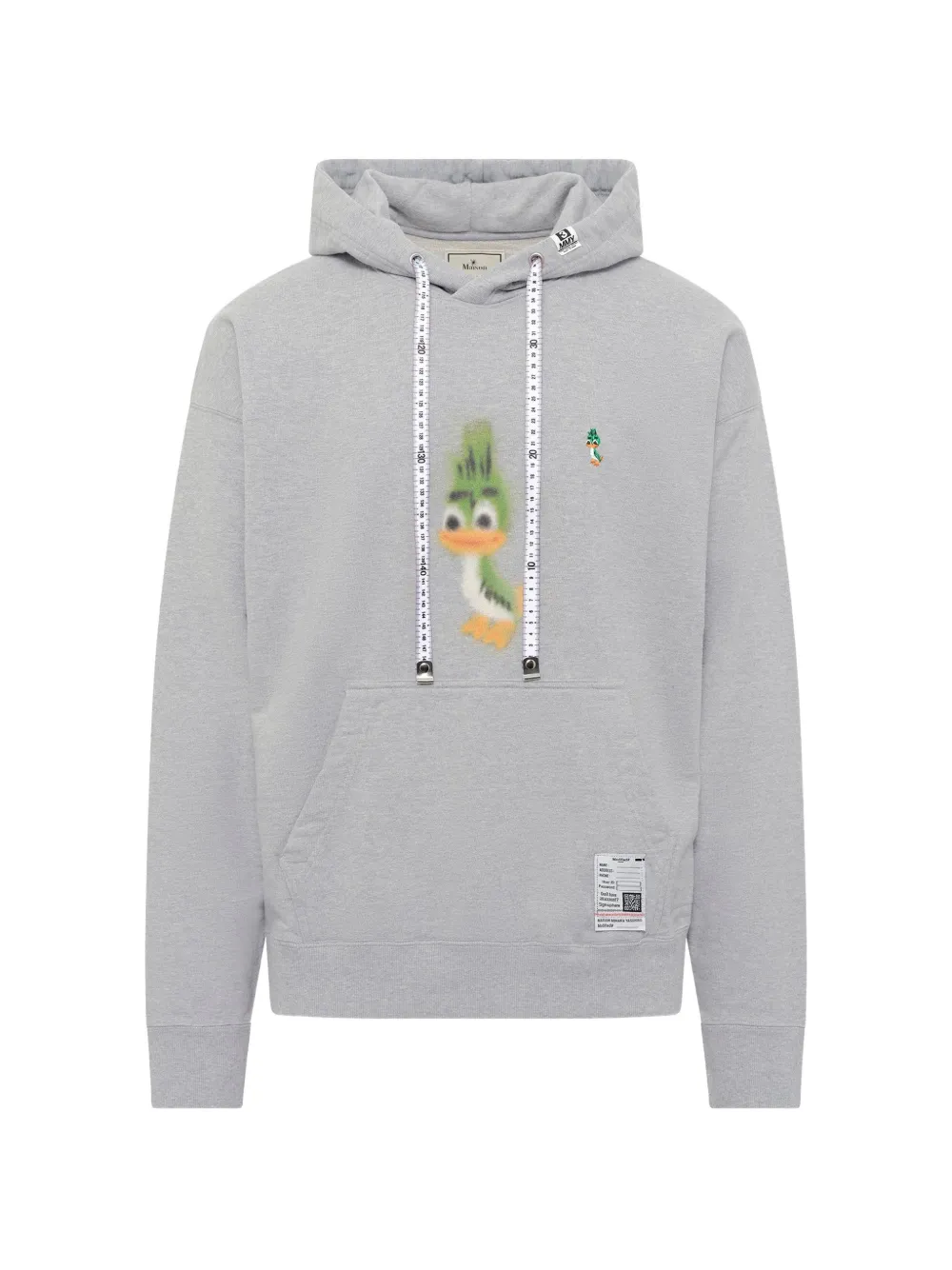 Maison MIHARA YASUHIRO Leon printed hoodie - Grey