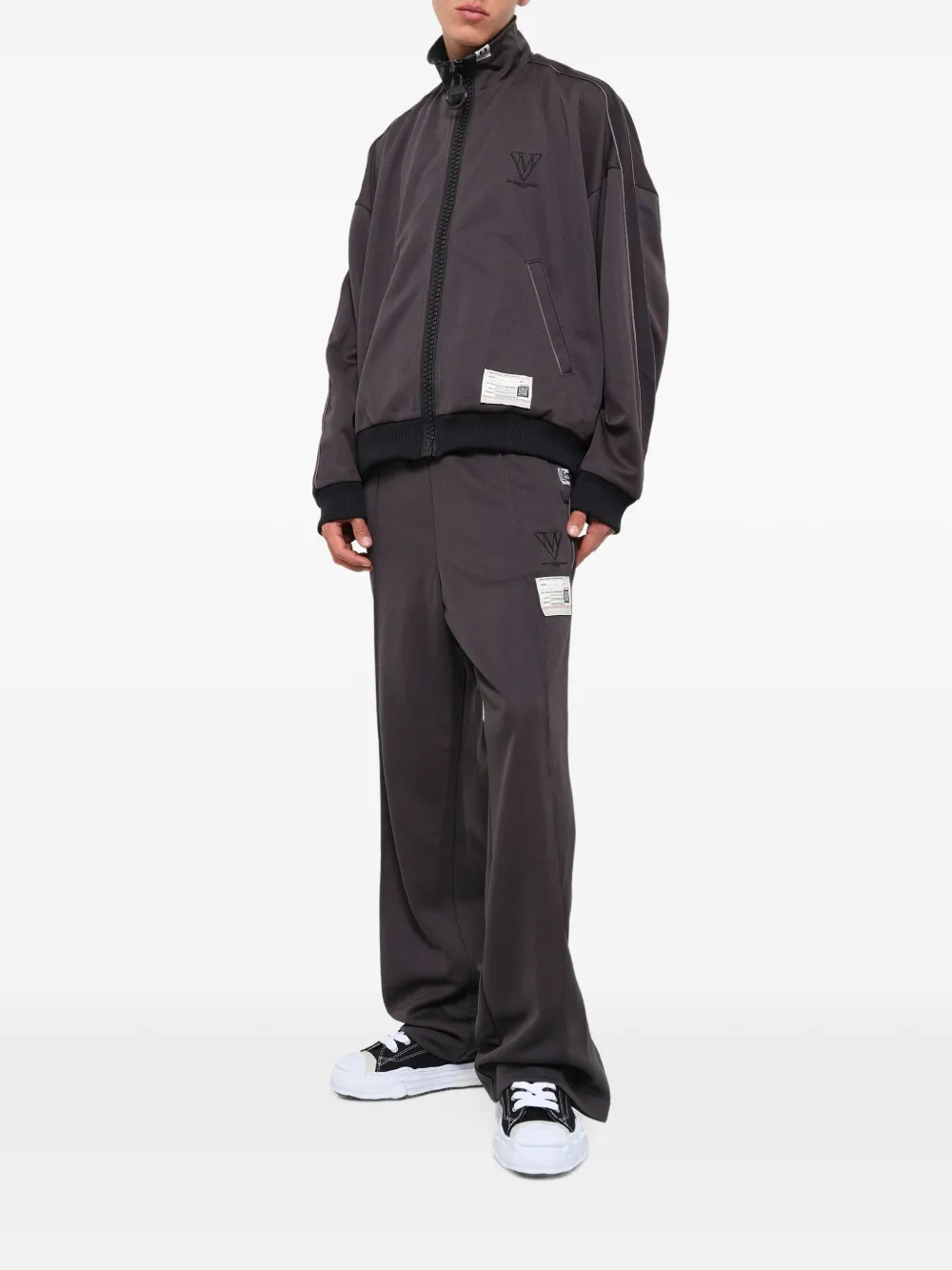 Maison MIHARA YASUHIRO Folded track pants Grijs