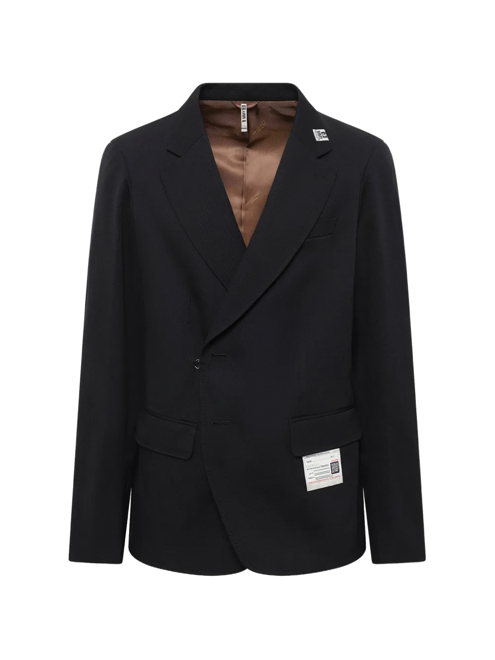Maison MIHARA YASUHIRO Switch front tailored jacket - Nero
