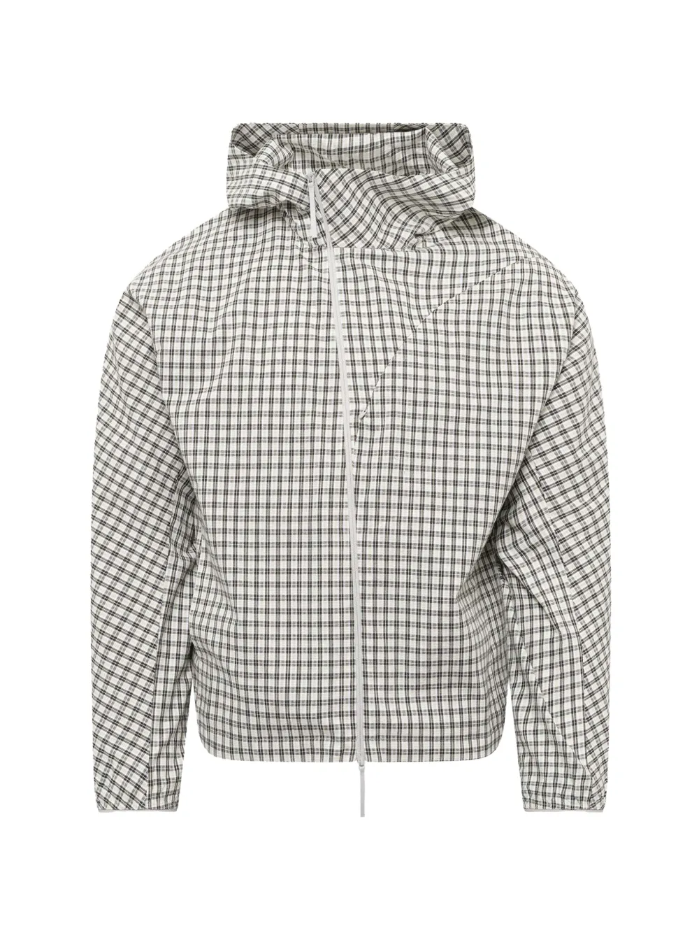 Post Archive Faction Runner asymmetric-zip jacket