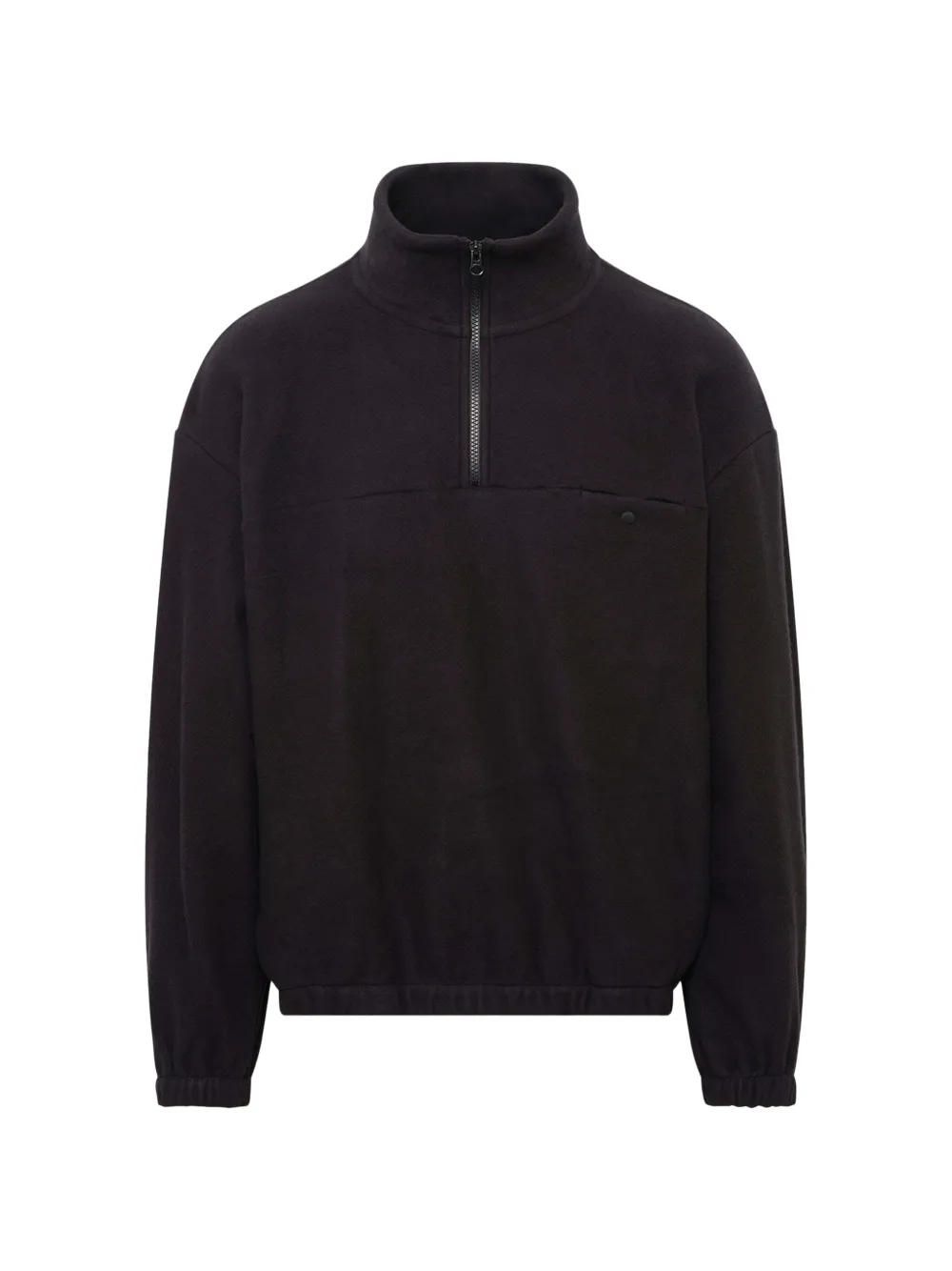 Vowels quarter-zip fleece jacket