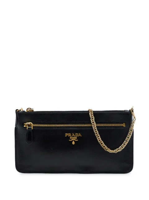 Prada Pre-Owned 2010-2026 Saffiano Lux Top Zip crossbody bag