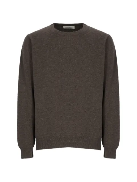 Della Ciana crew-neck ribbed-trims sweater