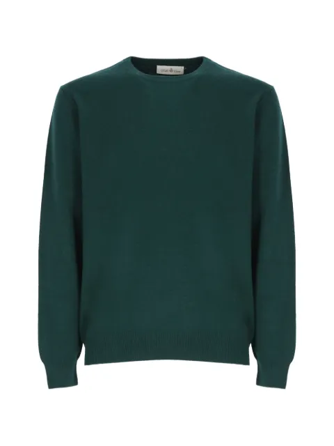 Della Ciana crew-neck ribbed-trim sweater