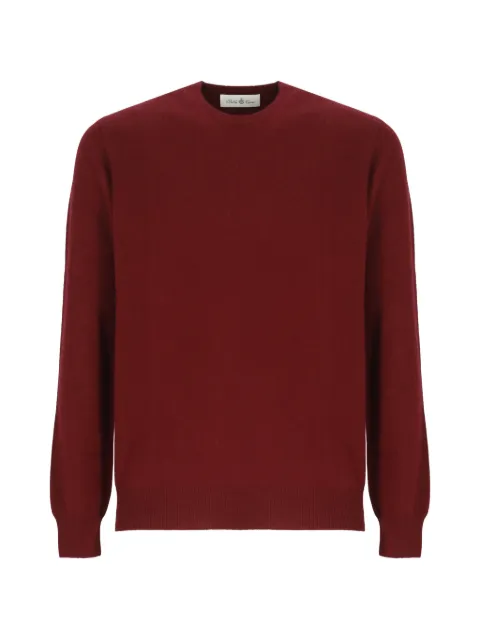 Della Ciana crew-neck ribbed-trim sweater