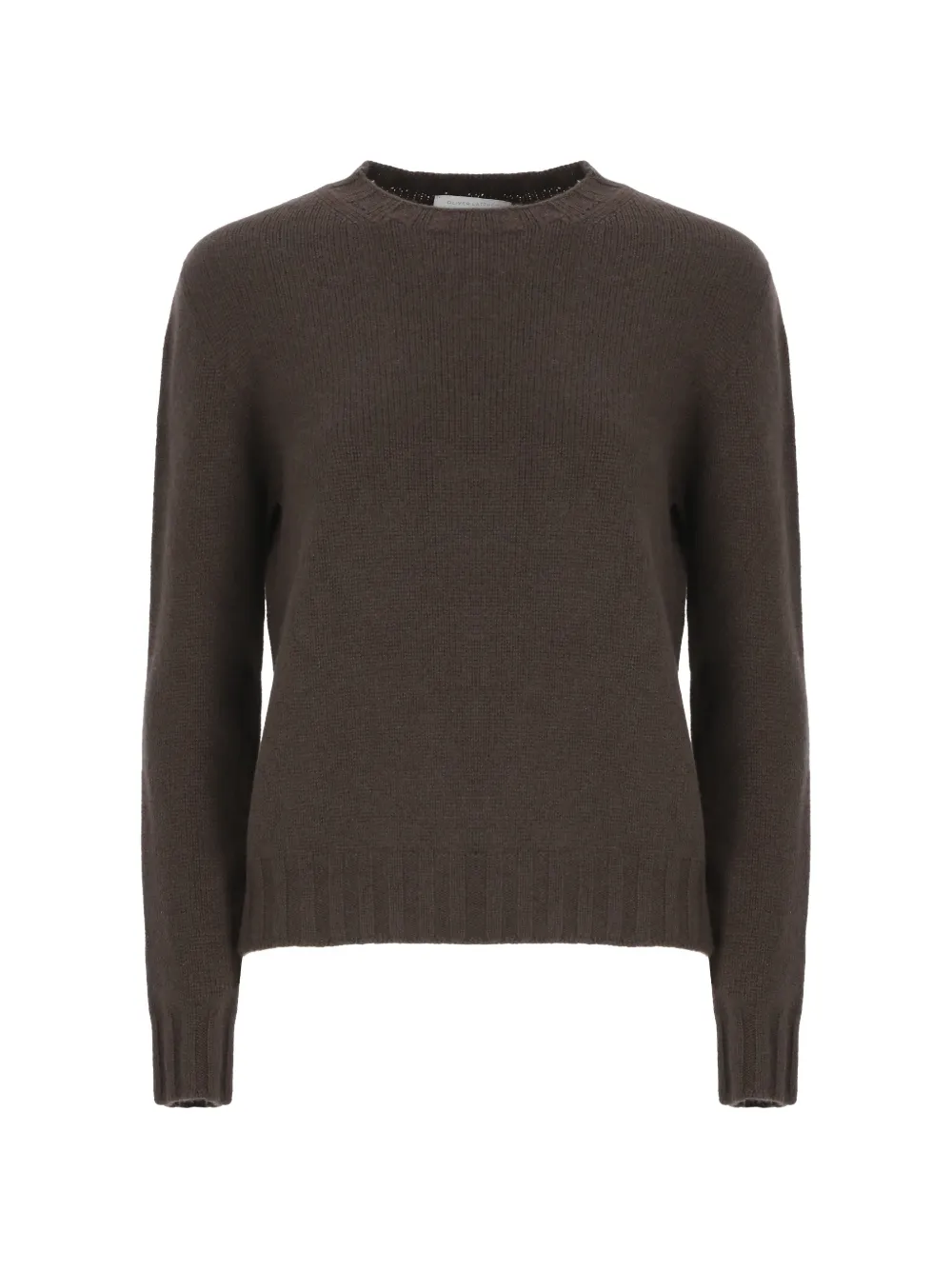OLIVER LATTUGHI ribbed-knit sweater