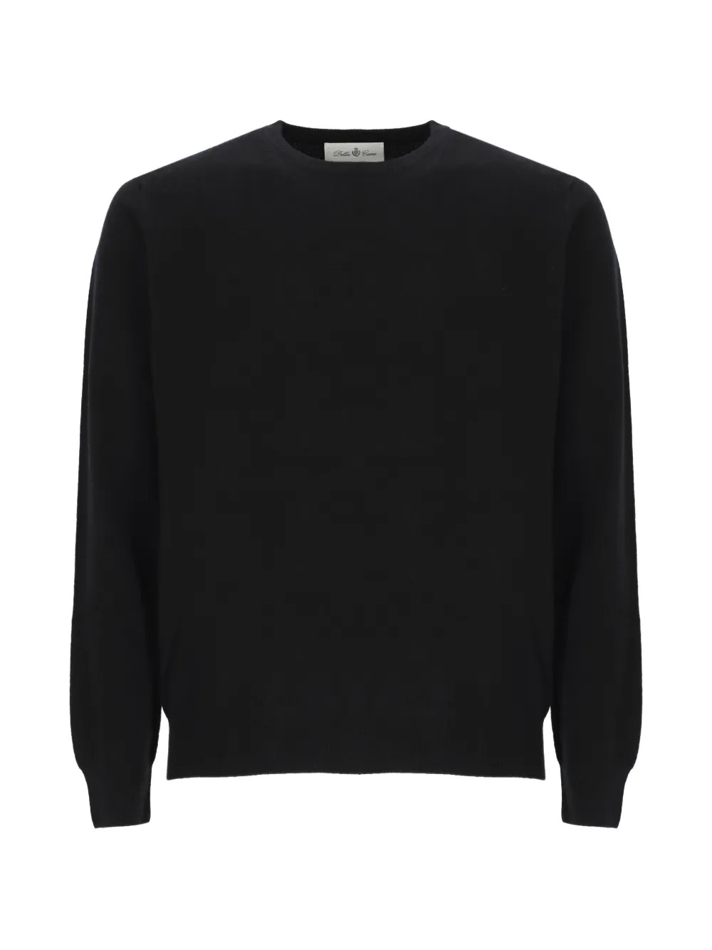 Della Ciana crew-neck ribbed-trims sweater