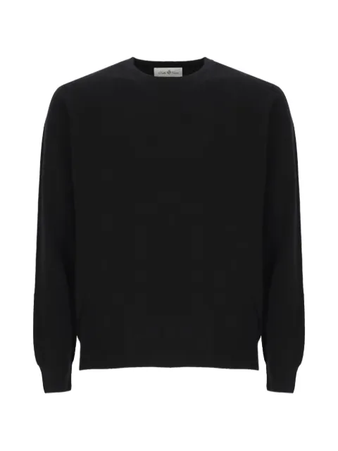 Della Ciana crew-neck ribbed-trims sweater