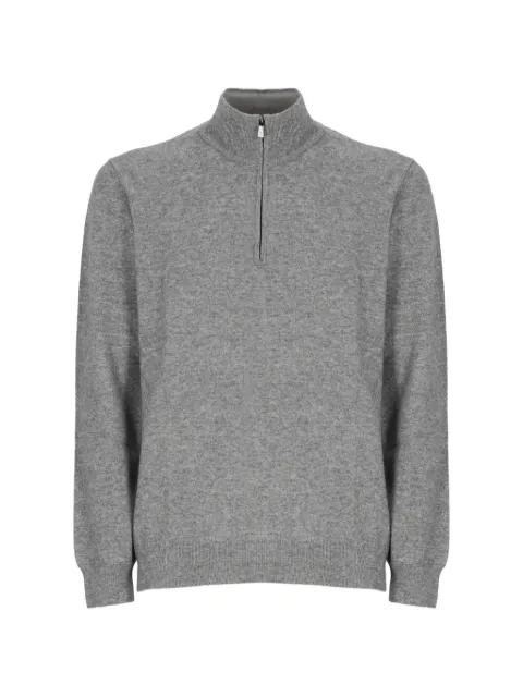 Della Ciana quarter-zip sweater