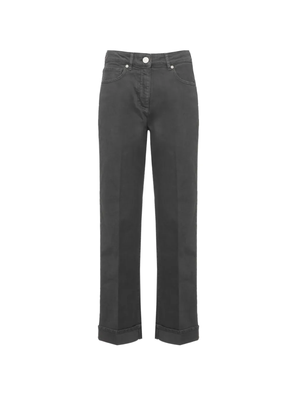 Peserico turn-up cuff jeans - Grigio
