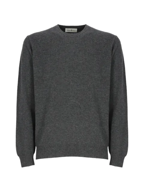 Della Ciana crew-neck ribbed-trims sweater