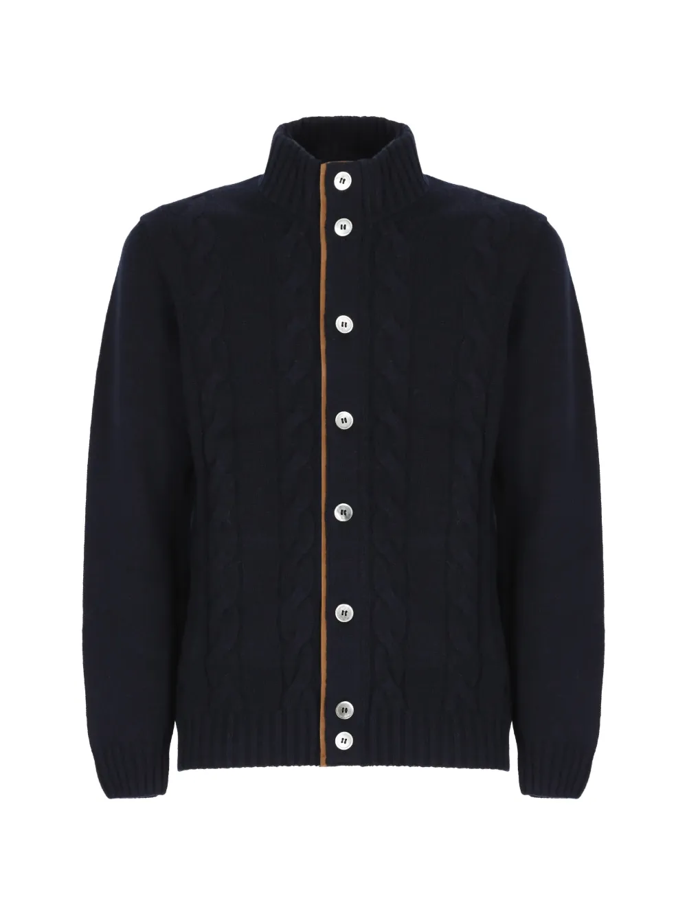 Della Ciana cable-knit button-up cardigan