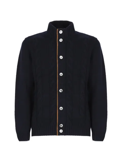 Della Ciana cable-knit button-up cardigan