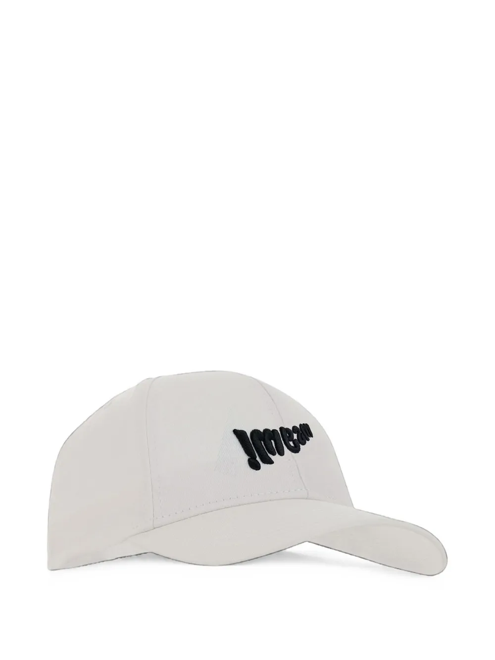 MSGM Kids Katoenen pet met geborduurd logo Wit