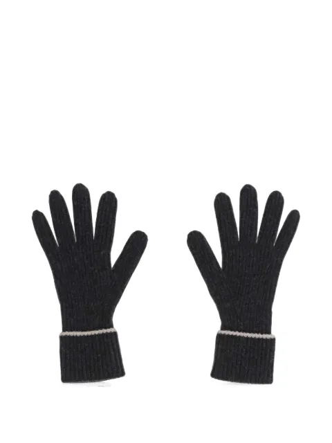 arch4 ribbed cashmere gloves