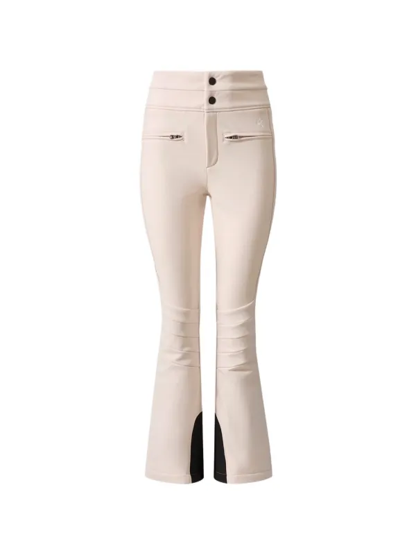 Perfect Moment High-waist Aurora Flare Ski Pants in Neutrals