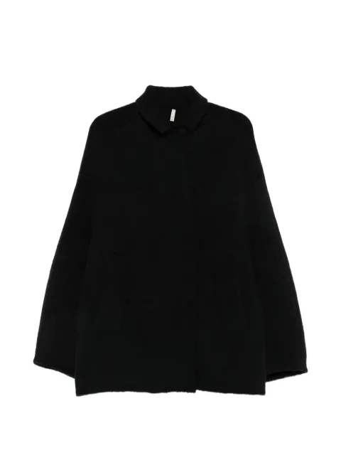 Boboutic button-fastening wool-blend jacket