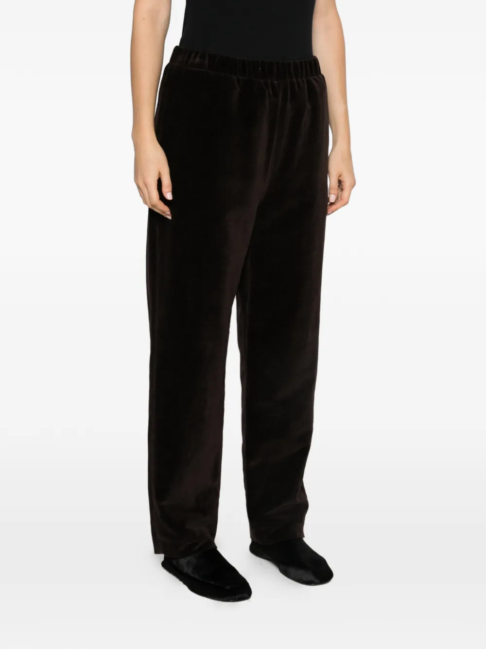 Casey Long Chasse fluwelen broek Bruin