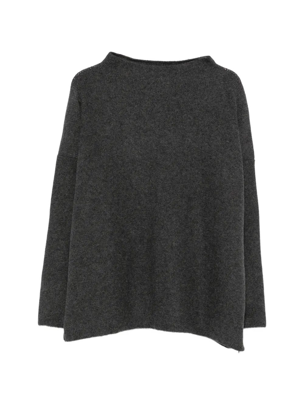 Daniela Gregis pull à effet d’épaules descendues - Gris Daniela Gregis pull à effet d’épaules descendues - Gris