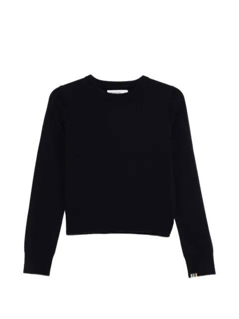 extreme cashmere February fine-knit round-neck sweater