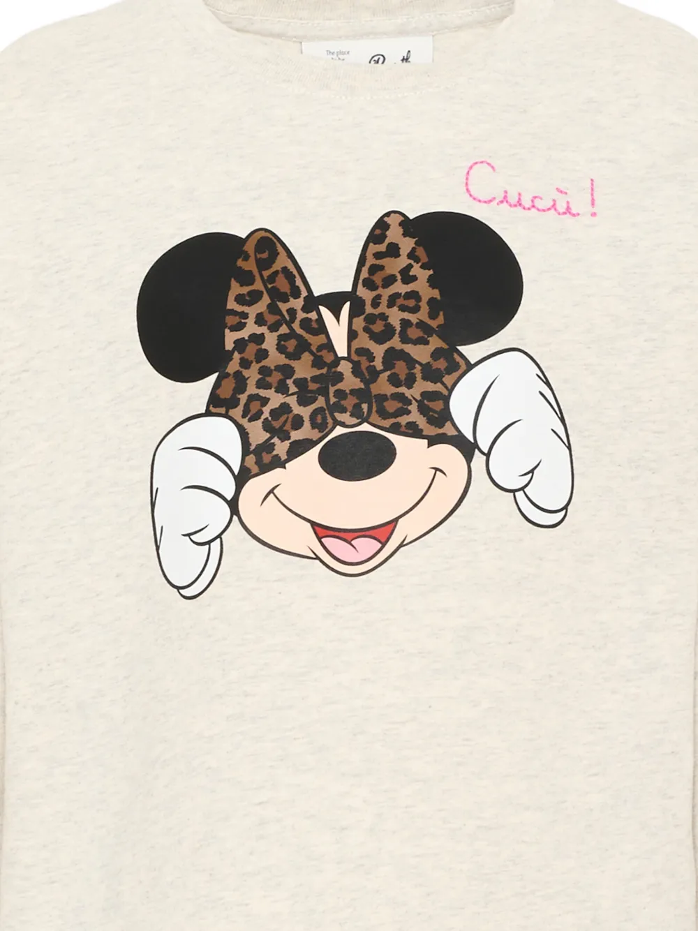 MC2 Saint Barth Kids x Disney T-shirt met lange mouwen Beige