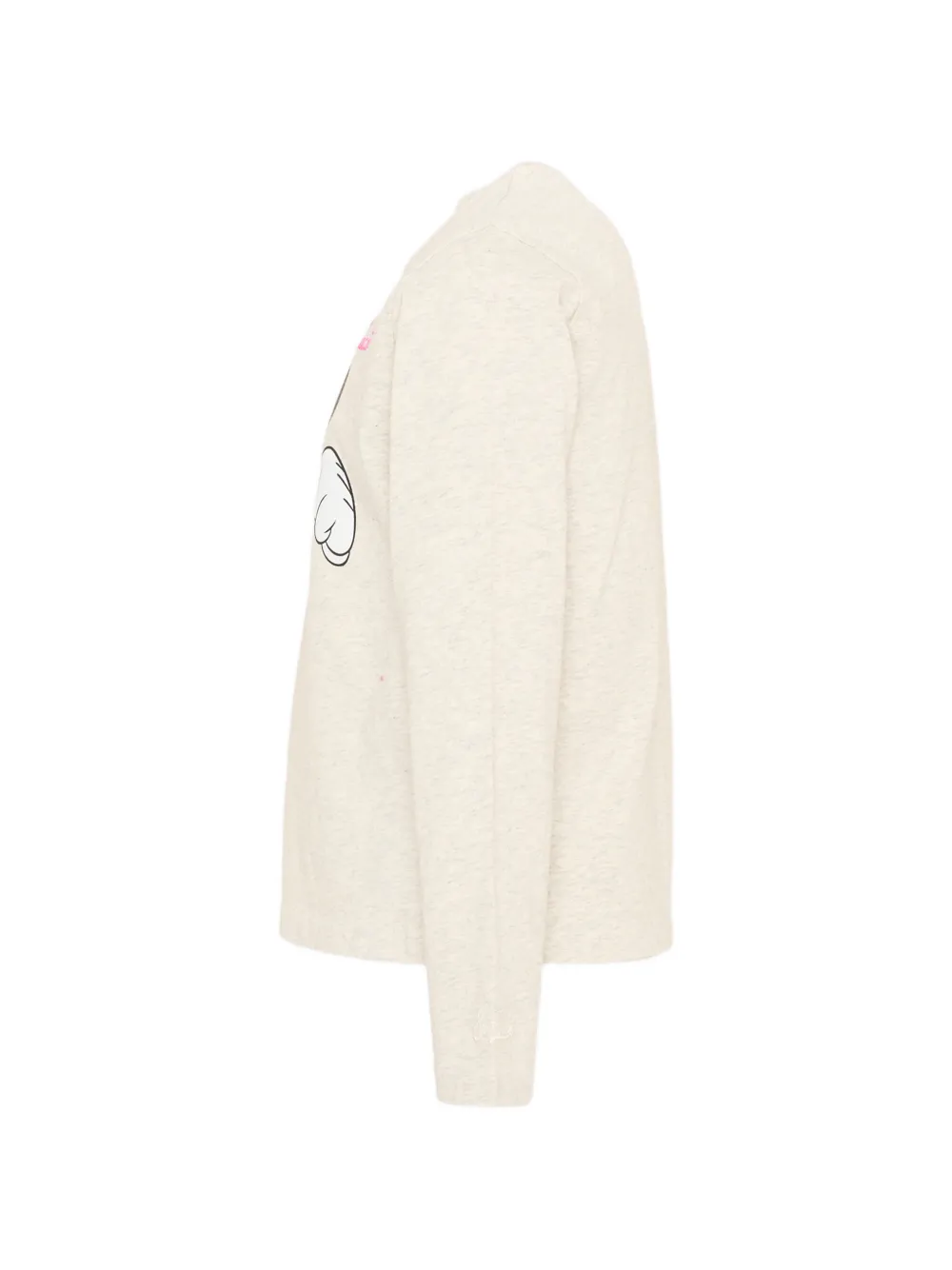 MC2 Saint Barth Kids x Disney T-shirt met lange mouwen Beige