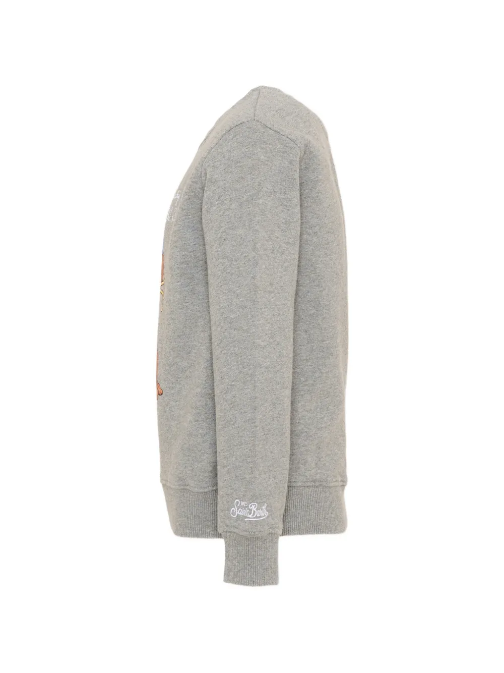 MC2 Saint Barth Kids Sweater met grafische print Grijs