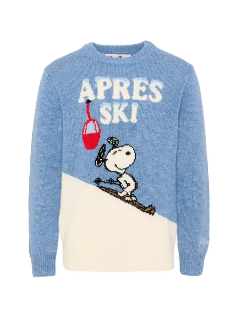 MC2 Saint Barth Kids x Peanuts Snoopy-intarsia sweater