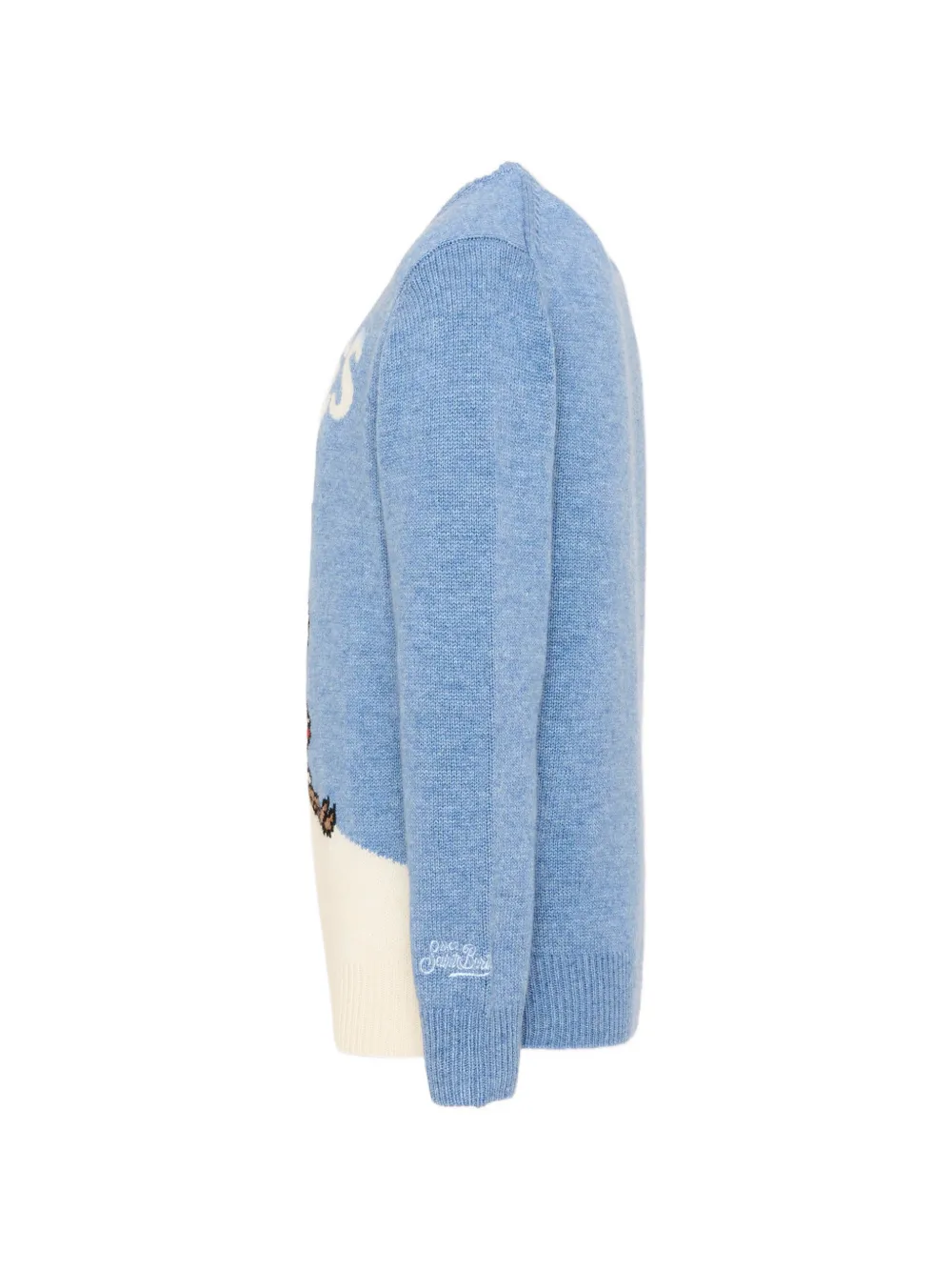 MC2 Saint Barth Kids x Peanuts trui met Snoopy-intarsia Blauw