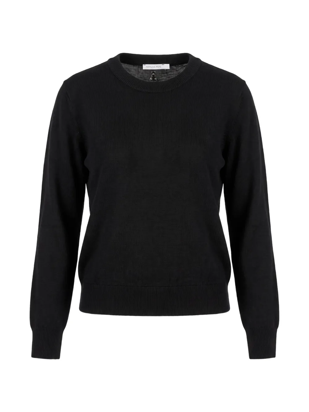 Patrizia Pepe crew-neck sweater - Nero
