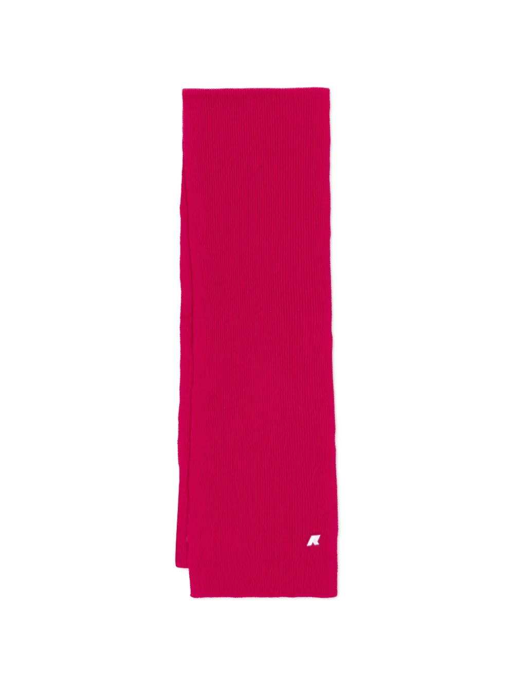 K Way Kids ribbed-knit scarf - Rosa