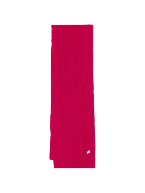 K Way Kids ribbed-knit scarf