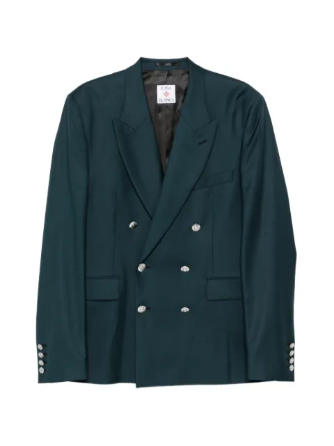 Casablanca double-breasted buttoned blazer