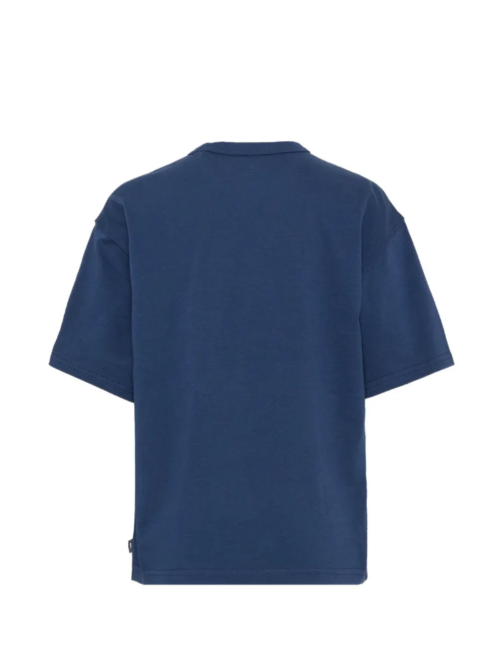 New Balance Kids Katoenen T-shirt met logoprint Blauw