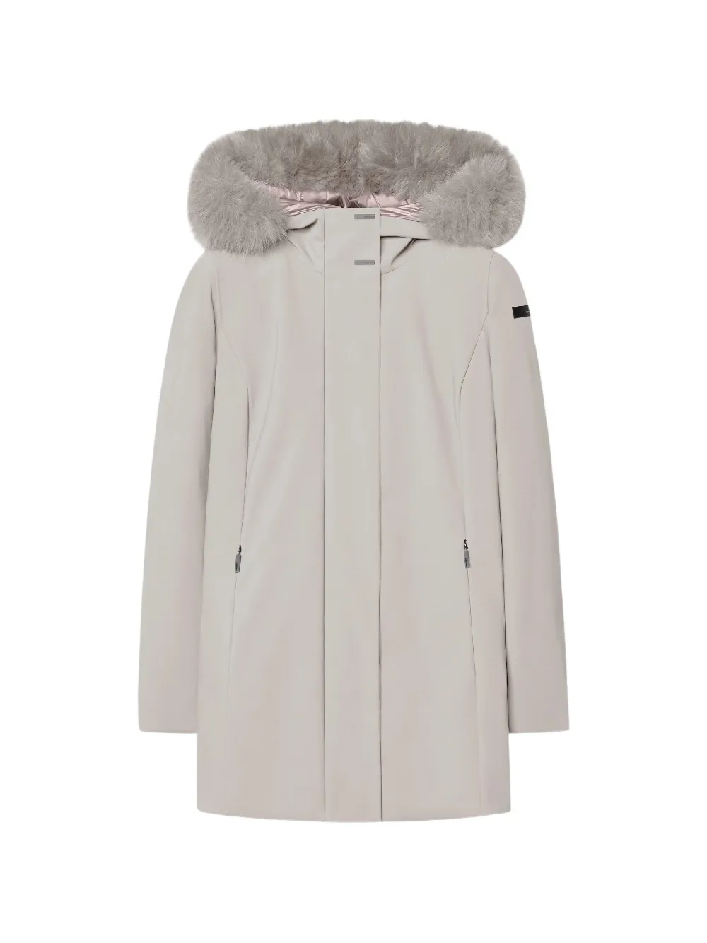 Rrd Surflex® Faux-fur Trim Jacket In Neutral