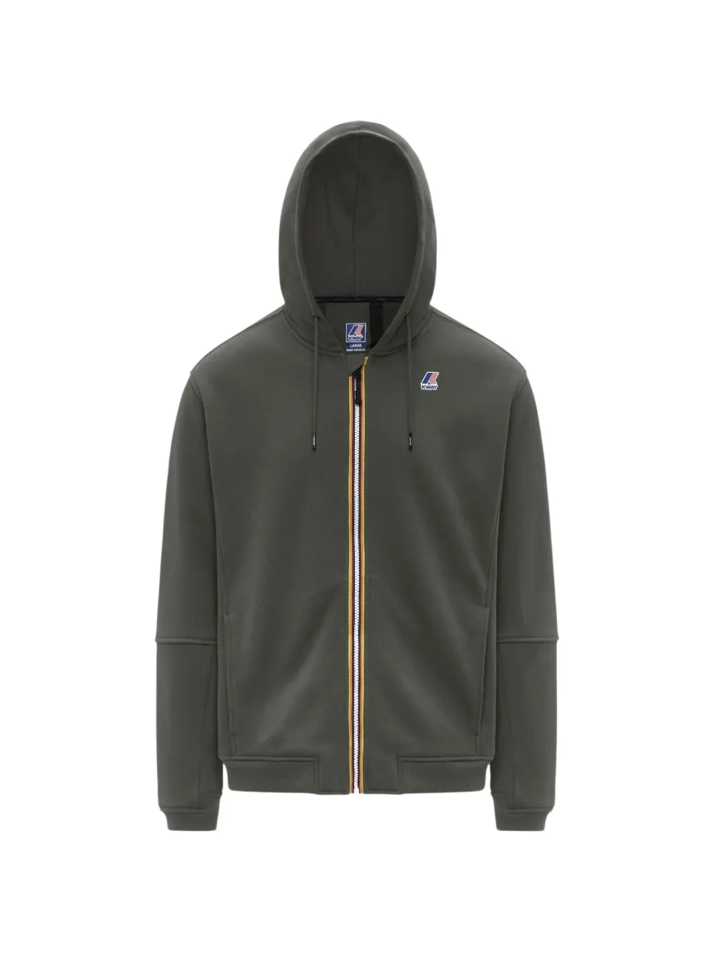 K-way Prosper Zip-up Sweatshirt In Green