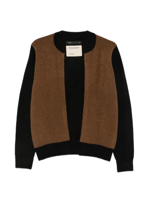 Frenckenberger colour-block cardigan