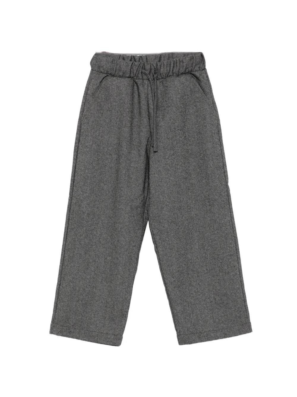 DONDUP KIDS drawstring elasticated trousers Grijs
