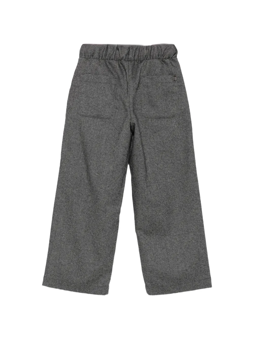 DONDUP KIDS drawstring elasticated trousers Grijs