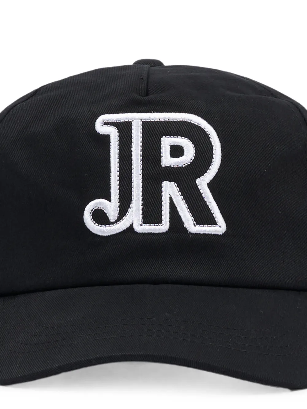 John Richmond Junior Honkbalpet met geborduurd logo Zwart