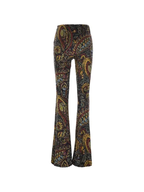ETRO Paisley-print flared trousers