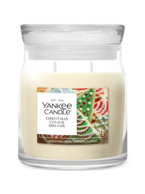 yankee candle Christmas Cookie candle