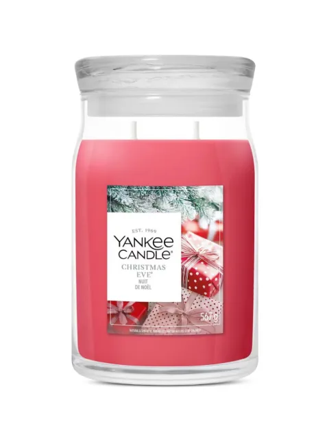 yankee candle Christmas Eve candle