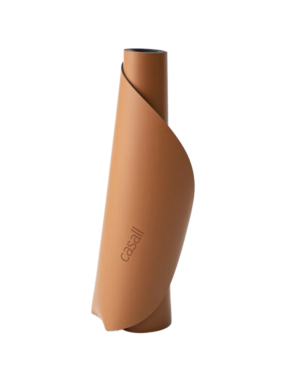Casall Ovale yogamat met logo-print Bruin