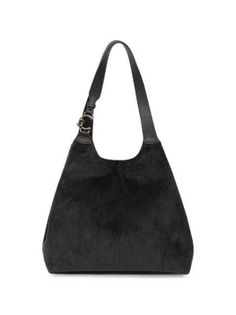 Coccinelle C-Easy large corduroy tote bag