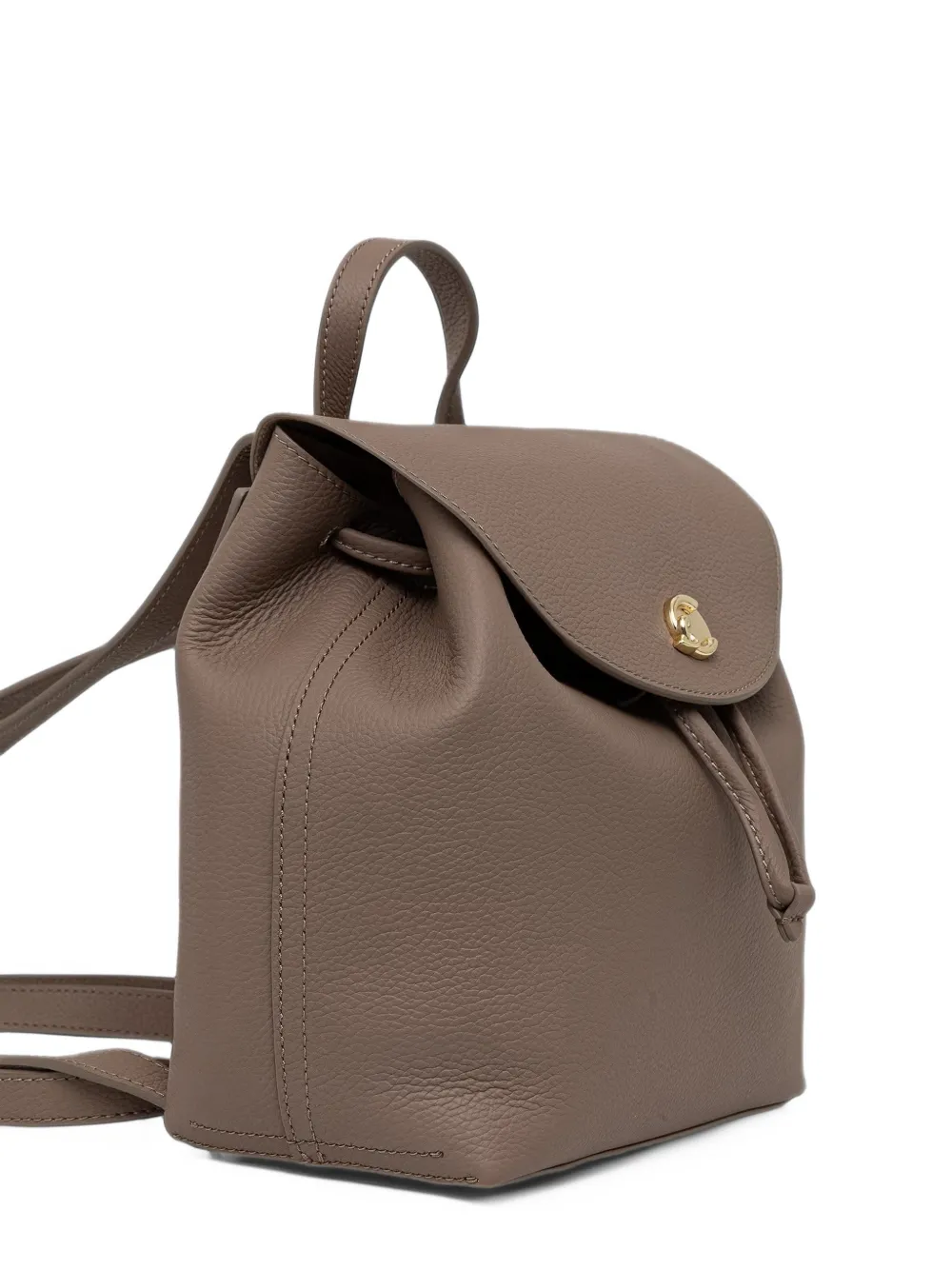Coccinelle Nikla mini-rugzak met textuur Bruin