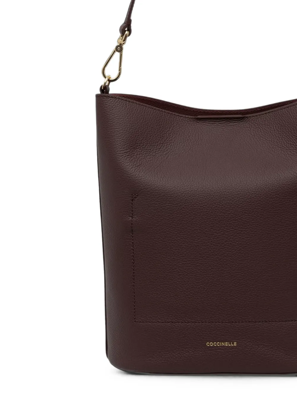 Coccinelle Medium Nikla bucket-tas Bruin
