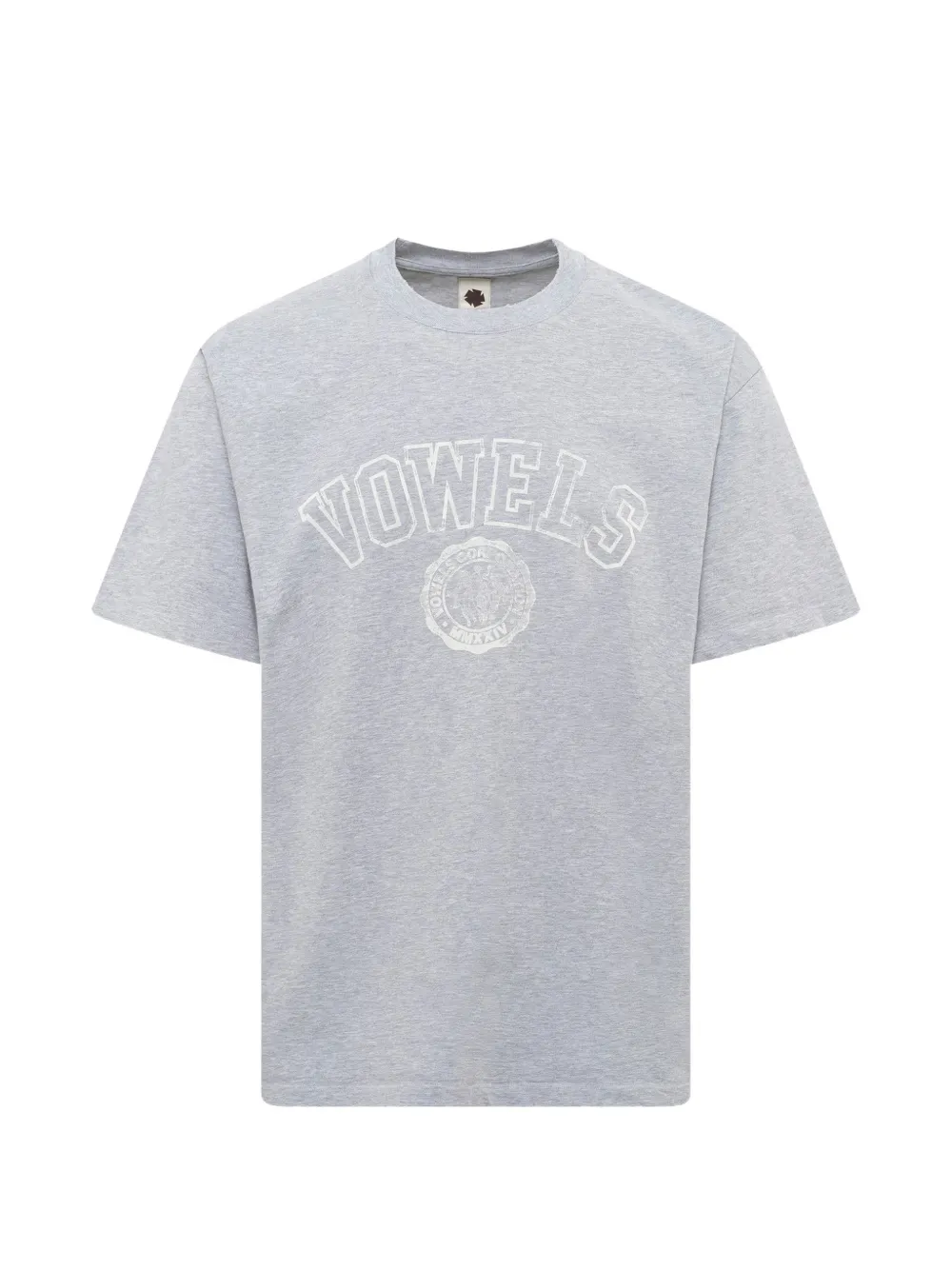 Vowels faded collegiate T-shirt