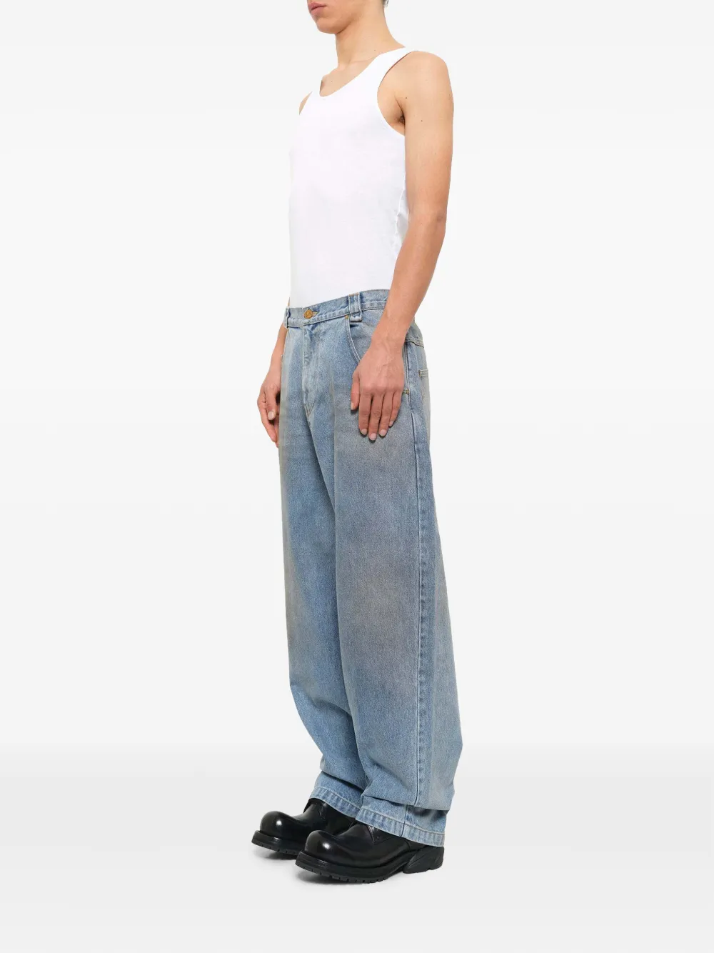 Willy Chavarria True Bad Boy jeans Blauw